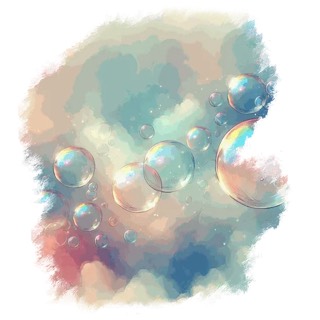 Illustration du mot « bulle », pour travailler le son « b »