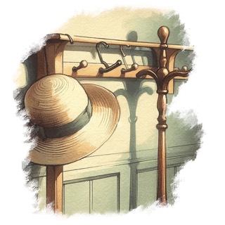 Illustration du mot « chapeau », pour travailler le son « ch »