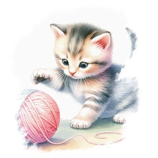 Illustration du texte « Le chaton de Manon »