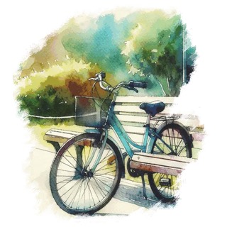 Illustration du texte « Le vélo de Rémi »